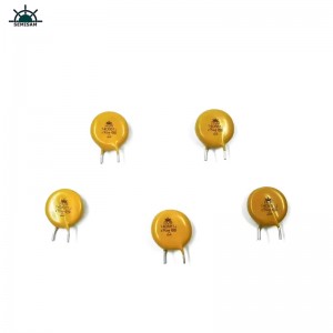 ODM Giá thấp hơn Dịch vụ tốt, Màu vàng Surge cao Mov 14mm HVR14D681K Varistor oxit kẽm cho đèn LED